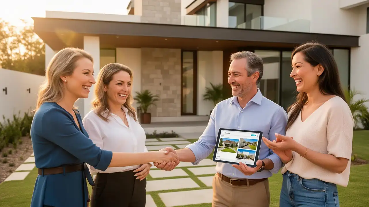 Asesores inmobiliarios haciendo crecer su negocio de bienes raíces en México